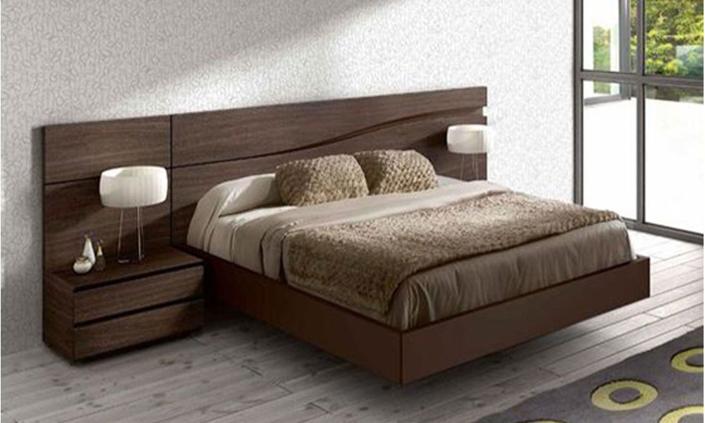 upholstered king bed