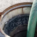 Cleaning sewer backups