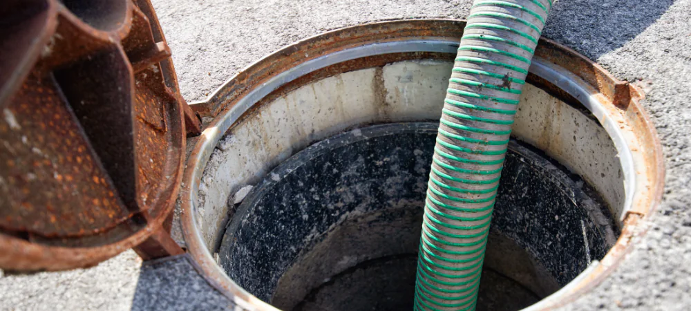 Cleaning sewer backups